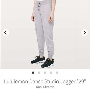 LNWT: LULULEMON DANCE STUDIO JOGGER
